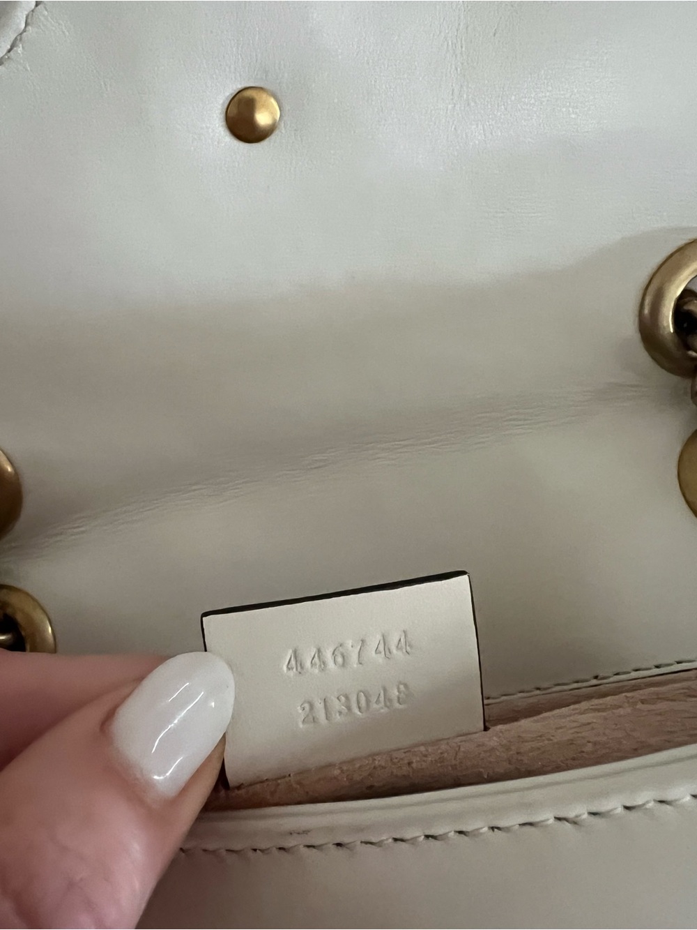 Gucci GG Marmont small white shoulder bag - Picture 11 of 11